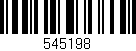 Código de barras (EAN, GTIN, SKU, ISBN): '545198'
