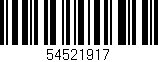 Código de barras (EAN, GTIN, SKU, ISBN): '54521917'