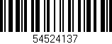 Código de barras (EAN, GTIN, SKU, ISBN): '54524137'