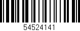 Código de barras (EAN, GTIN, SKU, ISBN): '54524141'