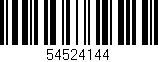 Código de barras (EAN, GTIN, SKU, ISBN): '54524144'