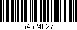 Código de barras (EAN, GTIN, SKU, ISBN): '54524627'