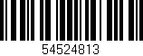 Código de barras (EAN, GTIN, SKU, ISBN): '54524813'