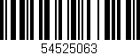 Código de barras (EAN, GTIN, SKU, ISBN): '54525063'