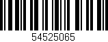 Código de barras (EAN, GTIN, SKU, ISBN): '54525065'