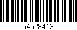 Código de barras (EAN, GTIN, SKU, ISBN): '54528413'