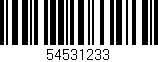 Código de barras (EAN, GTIN, SKU, ISBN): '54531233'