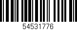 Código de barras (EAN, GTIN, SKU, ISBN): '54531776'