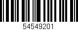Código de barras (EAN, GTIN, SKU, ISBN): '54549201'