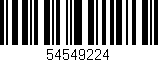 Código de barras (EAN, GTIN, SKU, ISBN): '54549224'