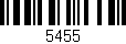 Código de barras (EAN, GTIN, SKU, ISBN): '5455'