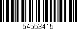 Código de barras (EAN, GTIN, SKU, ISBN): '54553415'