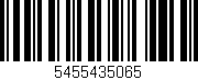 Código de barras (EAN, GTIN, SKU, ISBN): '5455435065'