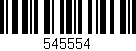 Código de barras (EAN, GTIN, SKU, ISBN): '545554'