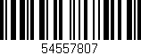 Código de barras (EAN, GTIN, SKU, ISBN): '54557807'