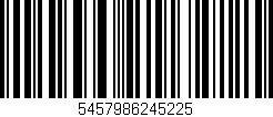 Código de barras (EAN, GTIN, SKU, ISBN): '5457986245225'