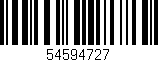 Código de barras (EAN, GTIN, SKU, ISBN): '54594727'