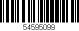 Código de barras (EAN, GTIN, SKU, ISBN): '54595099'