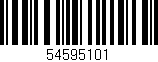 Código de barras (EAN, GTIN, SKU, ISBN): '54595101'