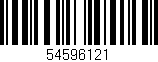 Código de barras (EAN, GTIN, SKU, ISBN): '54596121'