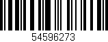 Código de barras (EAN, GTIN, SKU, ISBN): '54596273'