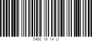 Código de barras (EAN, GTIN, SKU, ISBN): '5460_18_14_U'