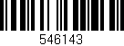 Código de barras (EAN, GTIN, SKU, ISBN): '546143'