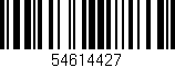 Código de barras (EAN, GTIN, SKU, ISBN): '54614427'