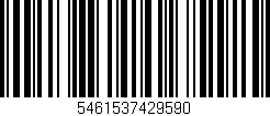 Código de barras (EAN, GTIN, SKU, ISBN): '5461537429590'