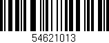 Código de barras (EAN, GTIN, SKU, ISBN): '54621013'