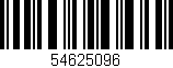 Código de barras (EAN, GTIN, SKU, ISBN): '54625096'