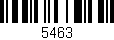 Código de barras (EAN, GTIN, SKU, ISBN): '5463'
