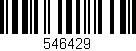 Código de barras (EAN, GTIN, SKU, ISBN): '546429'