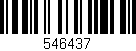 Código de barras (EAN, GTIN, SKU, ISBN): '546437'