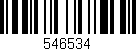 Código de barras (EAN, GTIN, SKU, ISBN): '546534'