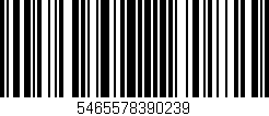 Código de barras (EAN, GTIN, SKU, ISBN): '5465578390239'