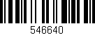 Código de barras (EAN, GTIN, SKU, ISBN): '546640'