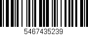 Código de barras (EAN, GTIN, SKU, ISBN): '5467435239'
