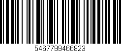 Código de barras (EAN, GTIN, SKU, ISBN): '5467799466823'