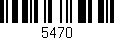 Código de barras (EAN, GTIN, SKU, ISBN): '5470'