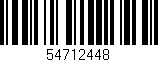 Código de barras (EAN, GTIN, SKU, ISBN): '54712448'
