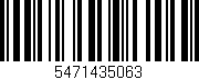 Código de barras (EAN, GTIN, SKU, ISBN): '5471435063'