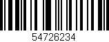 Código de barras (EAN, GTIN, SKU, ISBN): '54726234'