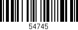 Código de barras (EAN, GTIN, SKU, ISBN): '54745'