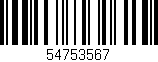 Código de barras (EAN, GTIN, SKU, ISBN): '54753567'