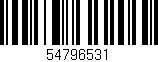 Código de barras (EAN, GTIN, SKU, ISBN): '54796531'