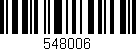 Código de barras (EAN, GTIN, SKU, ISBN): '548006'