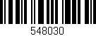 Código de barras (EAN, GTIN, SKU, ISBN): '548030'