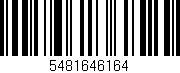 Código de barras (EAN, GTIN, SKU, ISBN): '5481646164'