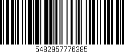 Código de barras (EAN, GTIN, SKU, ISBN): '5482957776385'